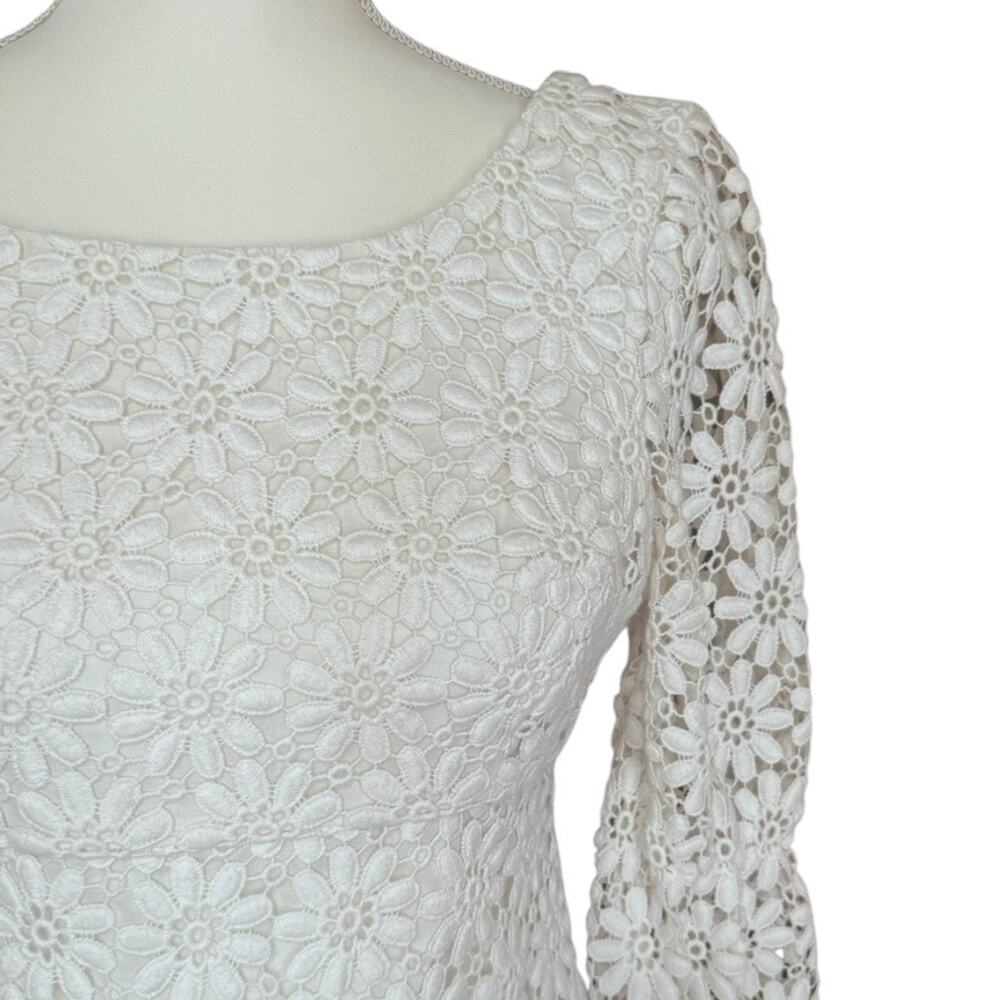 Lilly Pulitzer Shayna Floral Lace Dress - Size 4 - Picture 2 of 6